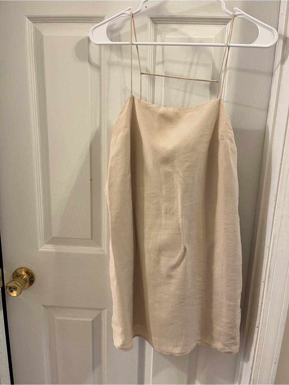 Gianni Bini Mini Dress - Light Beige size Small - Picture 3 of 12